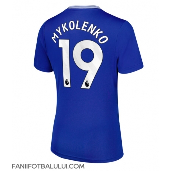 Everton Vitaliy Mykolenko #19 Tricou Fotbal Replică 2024-25 Femei Acasa